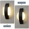 Moderne LED-Wandleuchte - quadratisch / rund - 4W