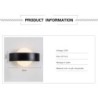 Moderne LED-Wandleuchte - quadratisch / rund - 4W