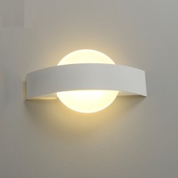 Moderne LED-Wandleuchte - quadratisch / rund - 4W