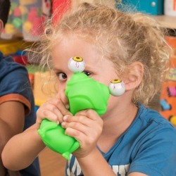 Spielzeug mit knallenden Augen – Quetschspielzeug – Spielzeug zum Stressabbau – Dinosaurier – Katze – Frosch – Elefant