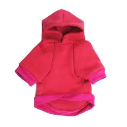 Warmer Hoodie - für Hunde / Katzen - Totenkopf bedruckt - KILLER-Schriftzug
