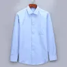 Klassisches Langarmhemd - einfarbig - Slim Fit
