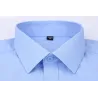 Klassisches Langarmhemd - einfarbig - Slim Fit