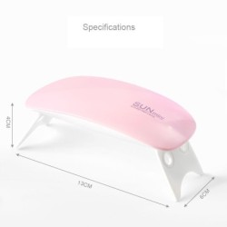 SUN Mini - UV nail dryer - USB - 6WNail drills