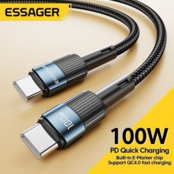 Essager - USB Typ C auf USB C - Schnellladekabel - 60W - 100W