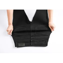Bleistiftjeans mit hoher Taille - Stretch-Lycra - Slim