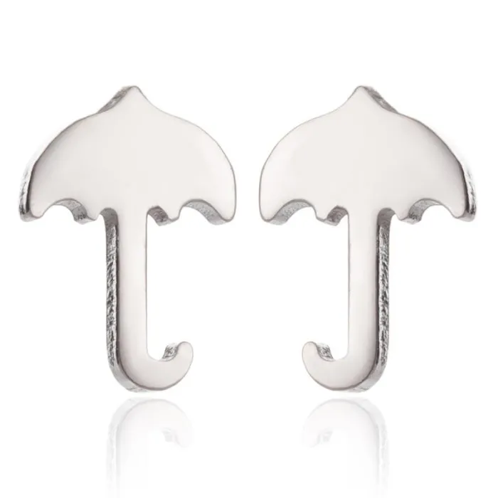 Small umbrella earrings - stainless steelEarrings