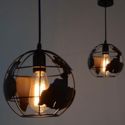 Moderne Deckenlampe aus Eisen - kugelförmig - 60W