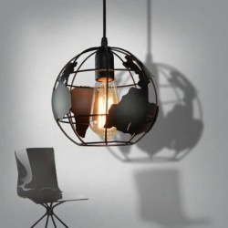 Moderne Deckenlampe aus Eisen - kugelförmig - 60W