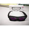 LED-Partybrille - App / manuelle Steuerung - USB - Bluetooth