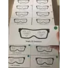 LED-Partybrille - App / manuelle Steuerung - USB - Bluetooth