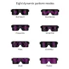 LED-Partybrille - App / manuelle Steuerung - USB - Bluetooth