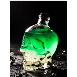Crystal Head Skull - Dekanter für Wodka & Wein - 180ml - 400ml - 750ml