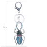 Crystal insect shape keychainKeyrings