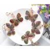 Full crystal butterfly - keychainKeyrings
