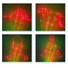 Buntes Bühnenlaserlicht - Musterprojektor - mit Fernbedienung - RG DMX