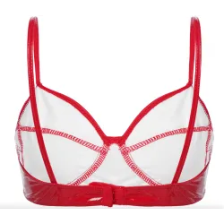 Sexy Leder-BH - ohne Bügel