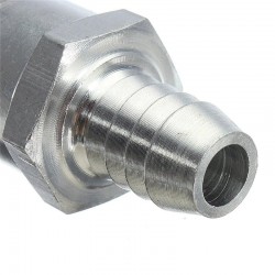 Aluminium fuel valve non return one way - petrol diesel water oil - 6mm/8mm/10mm/12mmMotorbike parts
