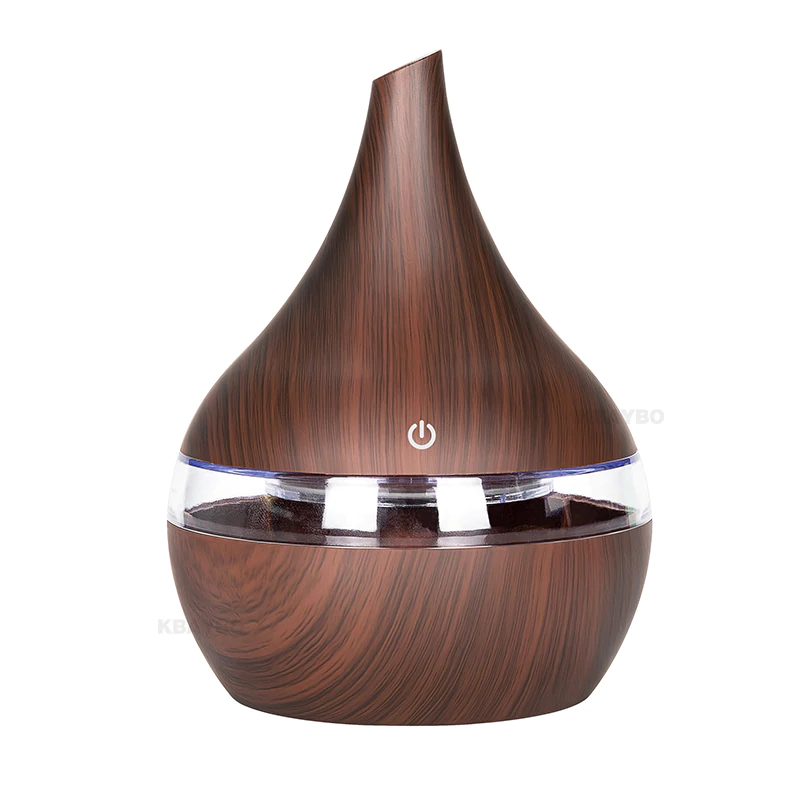 Ultrasonic Air humidifier - essential oils diffuser - LED - USB - 300mlHumidifiers