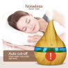 Ultrasonic Air humidifier - essential oils diffuser - LED - USB - 300mlHumidifiers