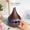 Ultrasonic Air humidifier - essential oils diffuser - LED - USB - 300mlHumidifiers