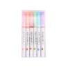 Artistic pen - curved lines marker - roller pen with patterns - 6 piecesPens & Pencils