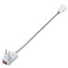 Flexible Lampenfassung - Verlängerungsadapter - Fassung mit Ein-/Ausschalter - E27