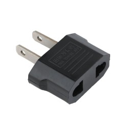 EU zu US Konverter - Adapter - rund zu flach - Reisestecker - US Stecker