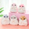 Fluffy fur mini hamster - keychainKeyrings