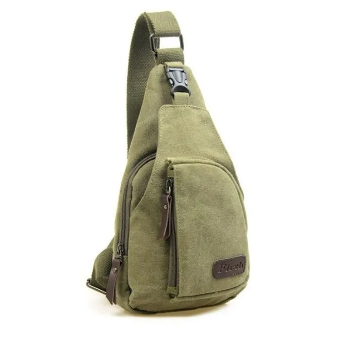 Men's canvas backpack - shoulder / crossbody bagBags