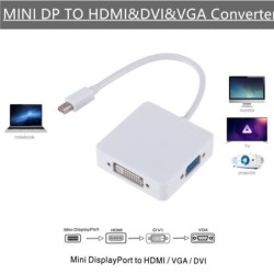 Mini DisplayPort zu HDMI/VGA/DVI - Konverter