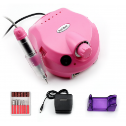 Professional nail drill machine - speed control - manicure / pedicure - set with drill bits - 15WNail drills