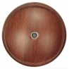 Ultrasonic air humidifier - essential oils diffuser - LED - USB - wooden grain - 130mlHumidifiers