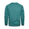 Klassisches Sweatshirt - Pullover mit O-Ausschnitt - gefälschte zwei Teile