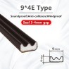 5M - foam self adhesive sealing strip - soundproof - waterproof - doors / windows insulationAdhesives & Tapes