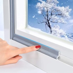 Dichtungsstreifen für Fenster / Türen - selbstklebend - schalldicht - wasserdicht - Nylonschaum