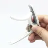 Plastic guitar capo - for 6-string instrumentGuitars