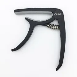 Plastic guitar capo - for 6-string instrumentGuitars
