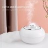 Ultrasonic air humidifier - essential oils diffuser - cat head - LED - USB - 300mlHumidifiers