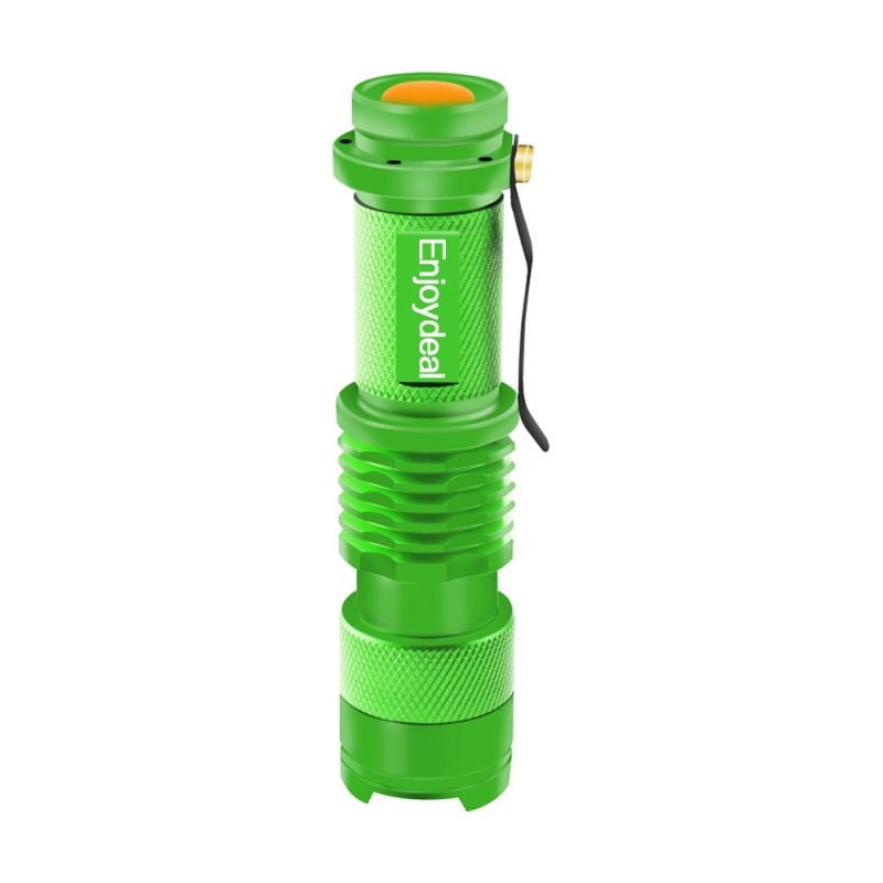 Mini-Taschenlampe - superhell - einstellbarer Zoom-Fokus - 2000 lm - CREE Q5 - LED
