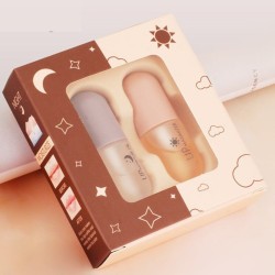Lippen voluminöser Lippenstift - Lipgloss - Tages-/Nachtserum