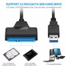 USB 3.0-zu-SATA-22-Pin-Kabel – 2,5-Zoll-SSD