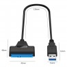 USB 3.0-zu-SATA-22-Pin-Kabel – 2,5-Zoll-SSD
