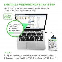 USB 3.0-zu-SATA-22-Pin-Kabel – 2,5-Zoll-SSD