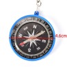 Plastic compass with keychain - camping / survival toolKeyrings