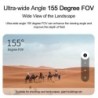 Objektiv aus Aluminiumlegierung - 155-Grad-Ultraweitwinkelobjektiv - wasserdicht - für GoPro Hero 9 10 11 Black