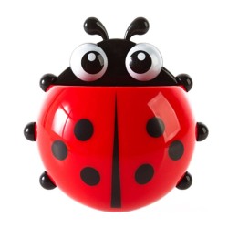 Ladybug shaped toothbrush holderBathroom & Toilet