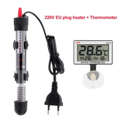 Warmwasserbereiter für Aquarien - mit Thermometer - einstellbar - 25 W - 50 W - 100 W - 200 W - 300 W