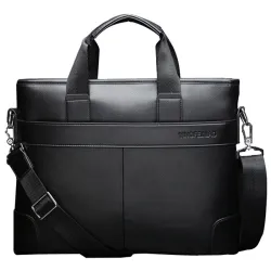 Elegante Business-Umhängetasche - Leder