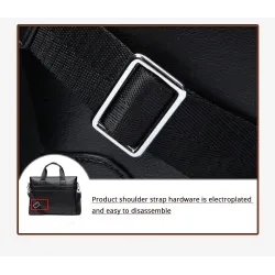 Elegante Business-Umhängetasche - Leder